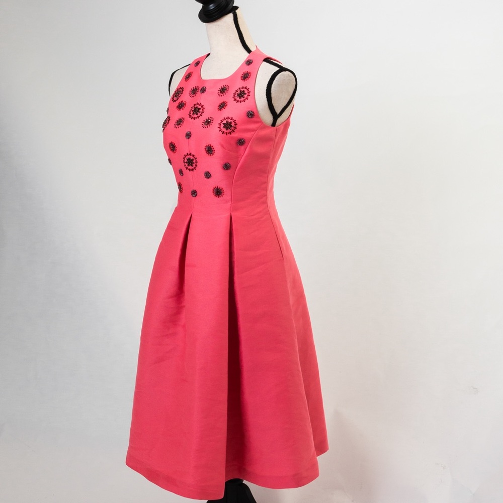 Kate Spade cocktail dress coral Small 4 - Picture 6 of 17